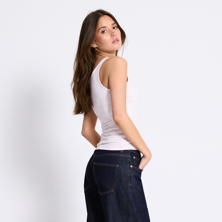 Basic tank top "Fanny" Dusty Pink